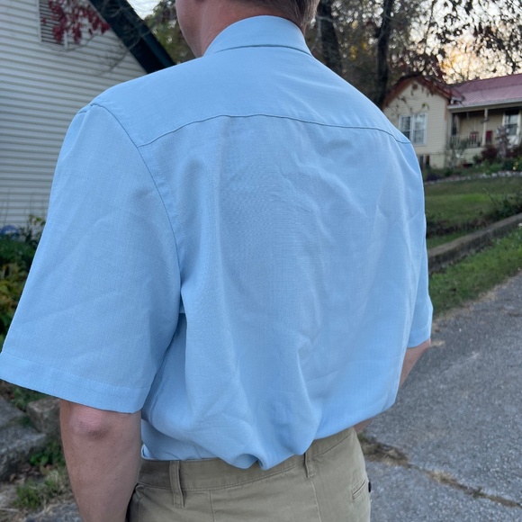 Men's L Alfani Button Up Shirt - Picture 2 of 6